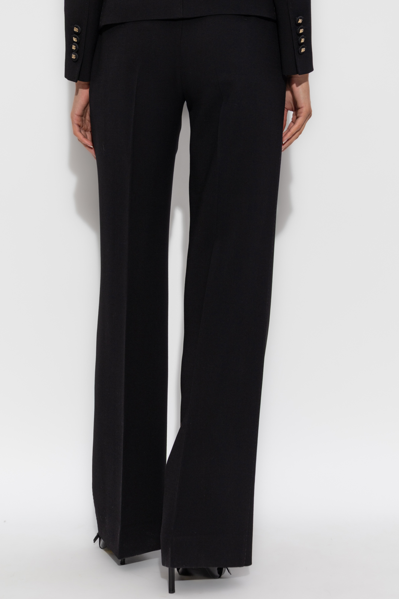 パンツ DOLCE & GABBANA Graphite Wool Pant Wool pants in Black for Men | Dolce&Gabbana® US
